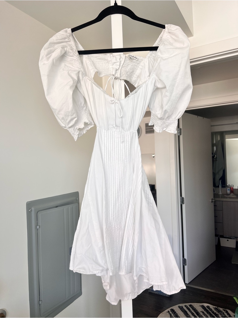SOLD For Love & Lemons Arya Mini Dress White Size XS - Picture 2 of 12